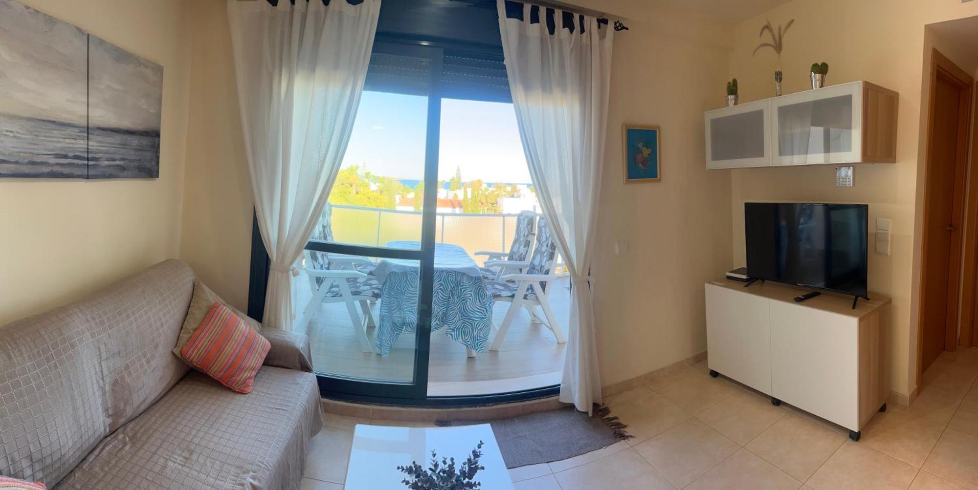 Pinos Del Mar - Atico Con Solarium Privado Appartement Vera